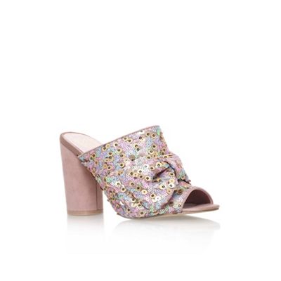 Pink 'Jessie' high heel sandals